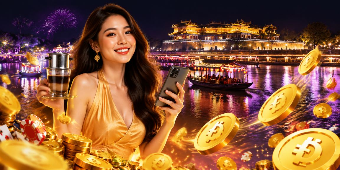 Người dùng tại Huế nhâm nhi cà phê buổi sáng và theo dõi kèo thể thao trên điện thoại